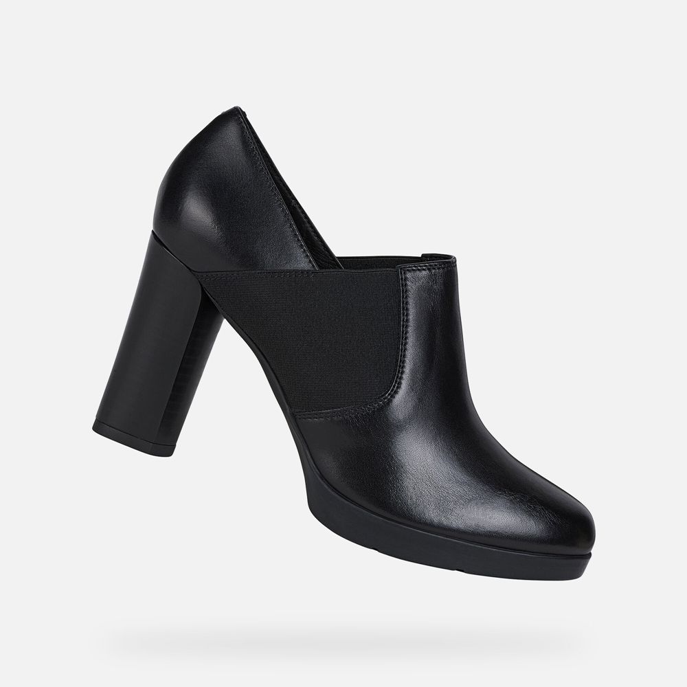 Geox Bayan Topuklar Siyah - Anylla Uzun - QAZ-407216